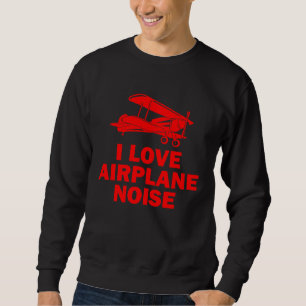 Sudadera Avión piloto de aviación con avión Guay Noise Plan