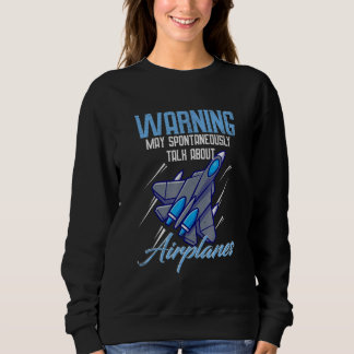 Sudadera Avión piloto de aviones de combate de aviación 1
