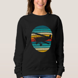 Sudadera Avión Piloto Retro Aviación en vuelo y vuelo model