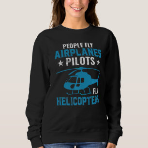 Sudadera Aviones de vuelo pilotos Helicópteros de vuelo Cap