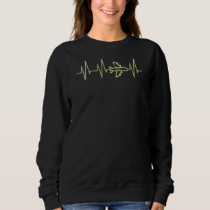 Sudadera Aviones piloto del avión vuelan el ingeniero aeroe