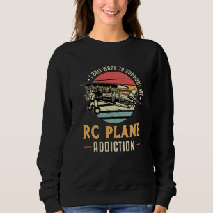 Sudadera Aviones RC Avión de Adicción Aérea Aviones RC