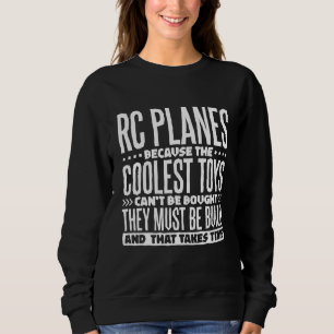 Sudadera Aviones Rc Porque Los Juguetes Más Fríos Deben Con