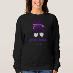 Sudadera Avionics Technology Life Avionics T para mujeres