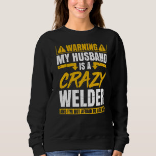 Sudadera Aviso A Mi Marido Es Un Soldado Loco Y No Soy Af