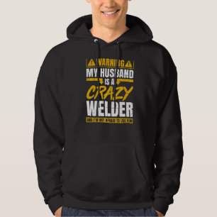 Sudadera Aviso A Mi Marido Es Un Soldado Loco Y No Soy Af