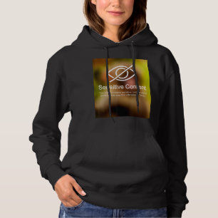 Sudadera Aviso de contenido de advertencia de contenido sen