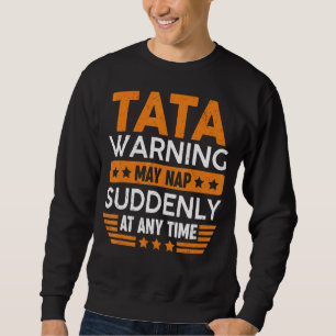 Sudadera Aviso de Tata a los hombres puede ser divertido