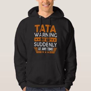 Sudadera Aviso de Tata a los hombres puede ser divertido