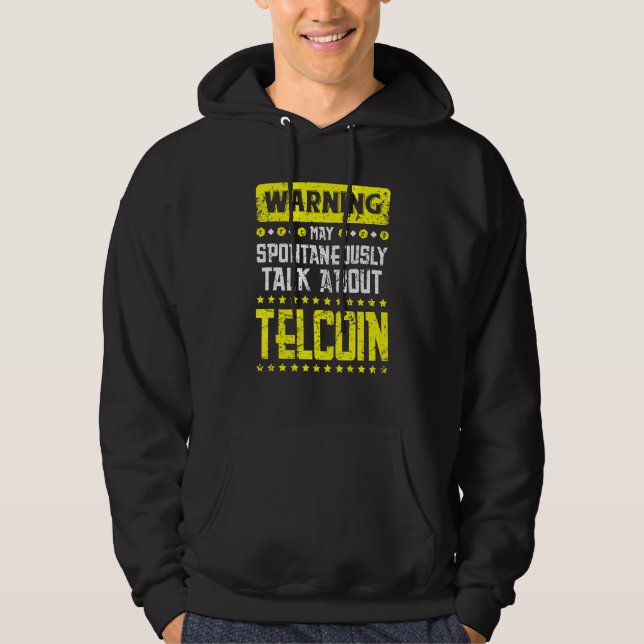 Sudadera Aviso de TEL retro vintage (Anverso)