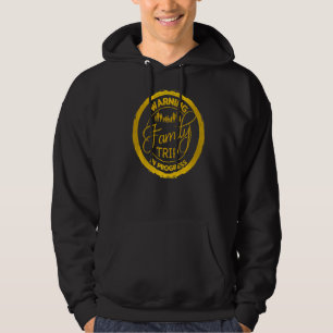 Sudadera Aviso De Viaje De Reunión Familiar En Curso Vac Fa