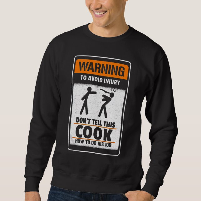 Sudadera Aviso para evitar lesiones No me digas que este co (Anverso)