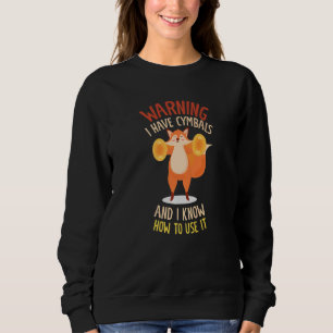 Sudadera Aviso Que Tengo Cimbros Y Sé Cómo Usarlos