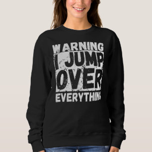 Sudadera Aviso salto sobre todo Parkour Freerunning