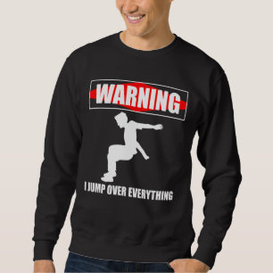 Sudadera Aviso salto sobre todo Parkour Runner 2