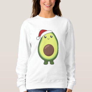 Sudadera Avocado Christmas Lights Funny Avocados