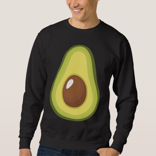 Sudadera Avocado Costume  Lazy Costume Avocado (Anverso)