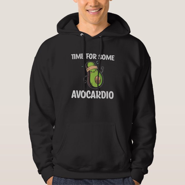 Sudadera Avocado  Healthy Fruit Guacamole Vegetarian Vegan (Anverso)