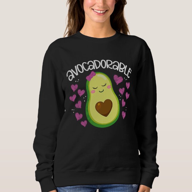 Sudadera Avocadorable Backprint Avocado (Anverso)