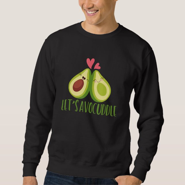 Sudadera AvoCuddle Comida Pun Aguacate (Anverso)