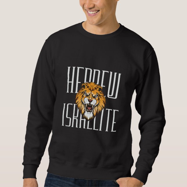 Sudadera Awakened By Yah Hebrew Israelite Lion of Judah (Anverso)