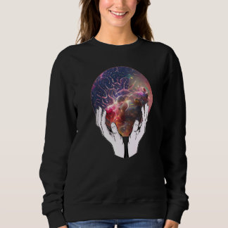 Sudadera Awareness Love Heart Brain Coherence Mediation