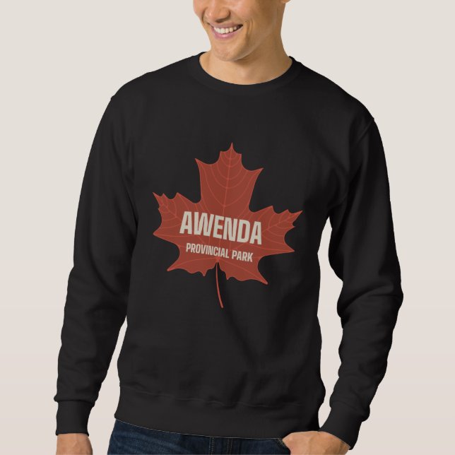 Sudadera Awenda Provincial Park Ontario Canada Canadian Lea (Anverso)