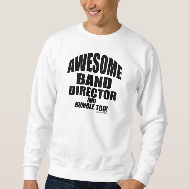 Sudadera Awesome Band Director (Anverso)