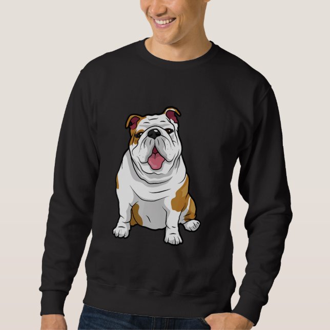Sudadera AWESOME ENGLISH BULLDOGS  English Bulldogs Dogs Pu (Anverso)