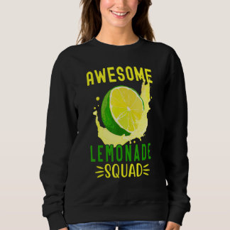 Sudadera Awesome Lemonade Squad For Lemonade Stand Summer V