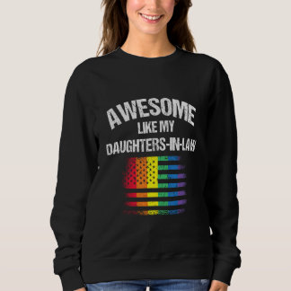 Sudadera Awesome Like My Daughters In Law Pride 3