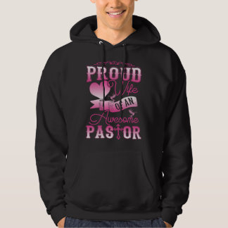 Sudadera Awesome Pastor Proud Wife Women Appreciation