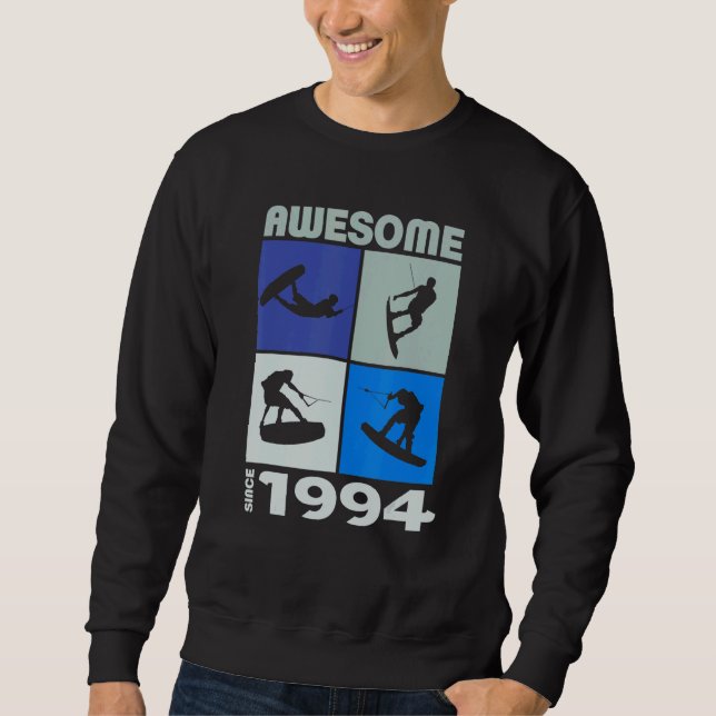 Sudadera Awesome since 1994  Wakeboard lifestyle (Anverso)