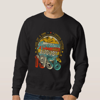 Sudadera Awesome Since August 1956 One Of A Kind