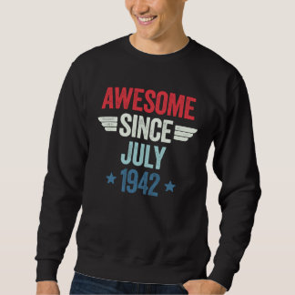 Sudadera Awesome Since July 1942 1