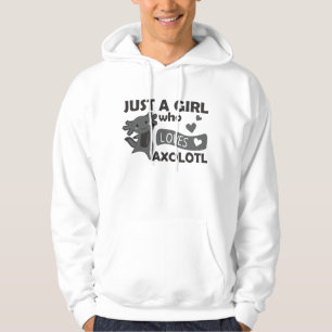 Sudadera Axolotl Ama A Los Animales Dulces Para Chicas De C