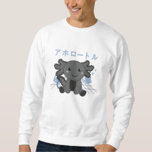 Sudadera Axolotl Amantes Cute Animales Relájense Axolotl Du