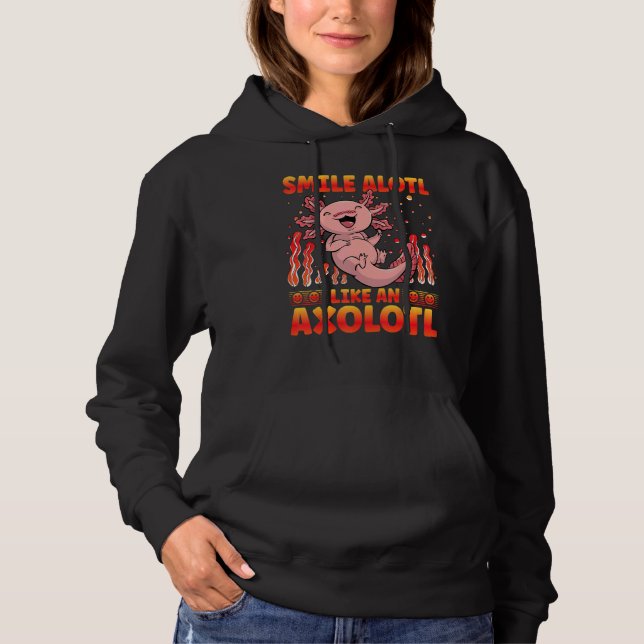 Sudadera Axolotl Amphibian  Sayings 27 (Anverso)