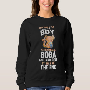 Sudadera Axolotl Bubble Tea