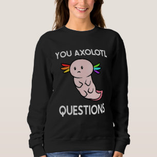 Sudadera Axolotl cuestiona el Orgullo Gay Lgbt