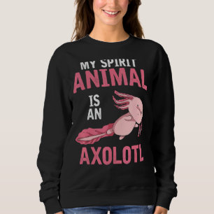 Sudadera Axolotl, el propietario del Mascota anfibio de Sal