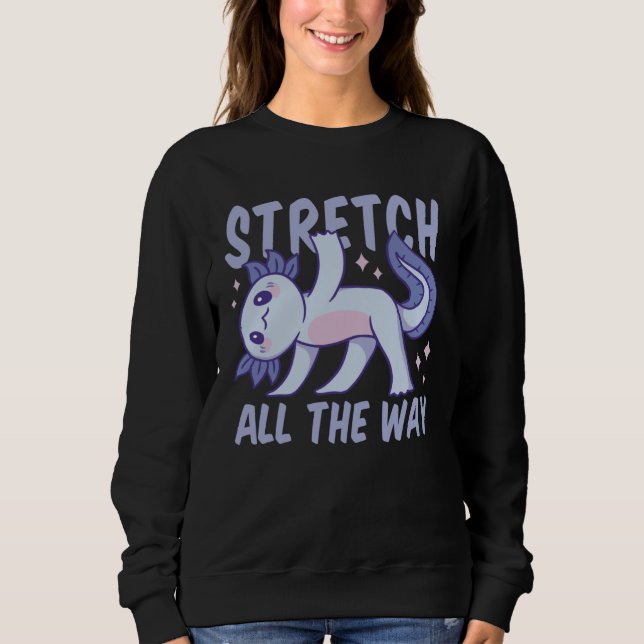 Sudadera Axolotl Gym Inspiration Weightlifting Quote Workou (Anverso)