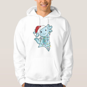 Sudadera Axolotl Merry Christmas Winter Animals Axolotls