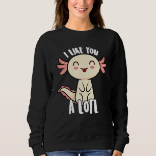Sudadera Axolotl Para Los Niños Adolescentes Cute Me Gusta 
