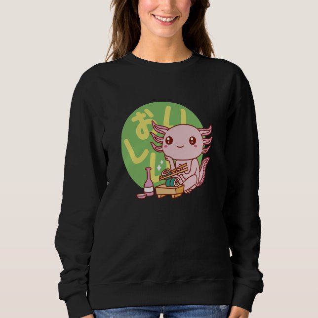Sudadera Axolotl Ramen Anime Manga (Anverso)