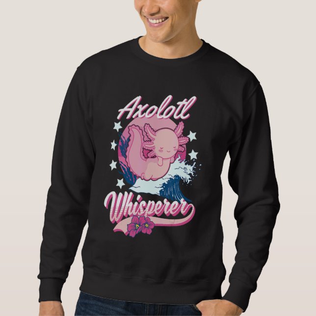 Sudadera Axolotl Whisperer 1 (Anverso)