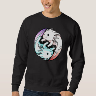 Sudadera Axolotl Yin Yang Cute Mexicanos Pescadores G