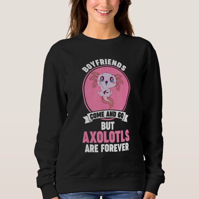 Sudadera Axolotls are forever Axolotl (Anverso)