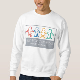 Sudadera Ayuda para la camiseta de los huérfanos