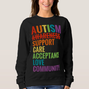 Sudadera Ayuda para la toma de conciencia sobre el autismo